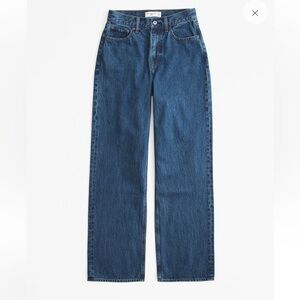 Abercrombie & Fitch The Loose High Rise Curve Love